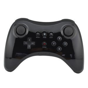 Wireless Controller for Wii U Game Classic Pro joystick Joypad Remote Gaming Gamepad Black White