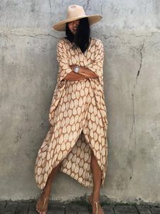 Bayan Mayo Plaj Cover Ups Mayo Kadınlar için Siyah Batik Kimono Mayo Pelerin Yaz Elbise Beachwear Kıyafetler Satış 230323