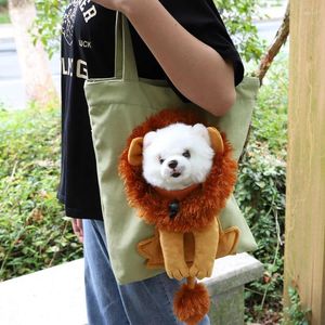 Кошачьи переноски Lion Design Pet Carry Bag Портативная дышащая сумка-переноска для собак Outgoing Travel Pet Сумка с защитными молниями