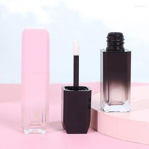 Бутылки для хранения 1 кусок розовый DIY Lip Gloss Container Cosmetic Gradient бутылка пустое средство для макияжа инструмента