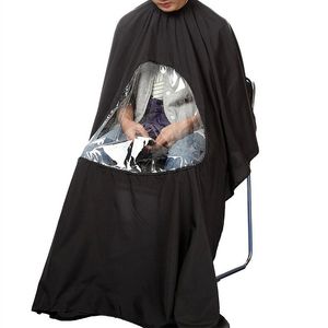Cutting Cape Professional Salon Apron Waterproof Barber Styling Tool Hairdresser Visible Hair Hairdressing Gown 230325
