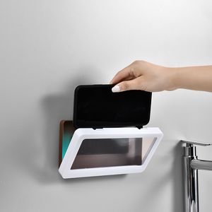 Depolama Kutuları Binalar Su geçirmez duş telefon kutusu kasa mühür koruma dokunmatik ekran mobil tutucu mutfak eli gadget banyo organizatör 230324