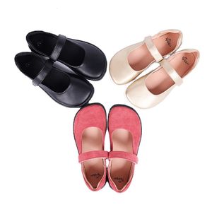 Sandals Tipsietoes Sprinng Autumn Barefoot Leather Ballerina For Women With Flat Soft Sole Zero Drop Wider Toes Box Light Weight 230325