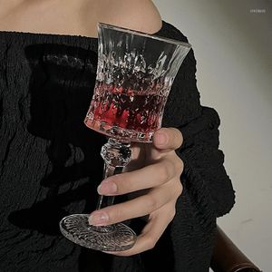 Бутылки с водой меньшинства INS Французский рельеф Goblet Vintage Champagn