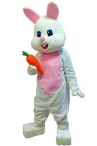 Tavşan Maskot Kostümü Uyumlu Yeni Parti Oyunu Elbise Kıyafetleri Giyim Reklam Karnaval Cadılar Bayramı Noel Paskalya Yetişkinleri