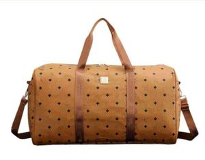 Designer duffle bag luxury women travel bags hand luggage men pu leather handbags large cross body bag totes 55cm 005