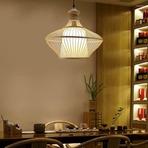 Люстры Mifuny люстры китайская винтажная бамбуковая корона ручной работы экзотическое ресторан