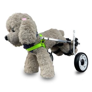 Dog Training Obedience Disabled Big Puppy Hind Limb Booster Wheelchair Pet Cart Cat General Rehabilitation Auxiliary Exercise Leg Bracket 230327