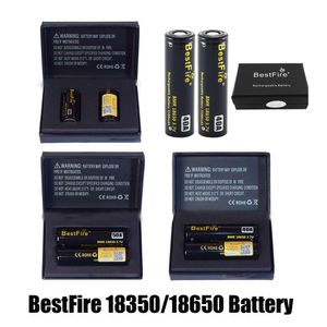 Новая черная упаковка, подлинная аккумуляторная батарея BestFire BMR 18350, 18650, 2700 мАч, 50 А, 3,7 В, 3100 мАч, 40 А, 1300 мАч, 30 А, литиевая аккумуляторная батарея
