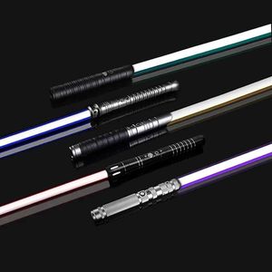 Led Rave Toy Pixel RGB Metal Lightsaber Laser Sword Toys Light Saber Espada Brinquedos Sabre De Luz Juguetes Kpop Lightstick Zabawki Oyuncak Y2303