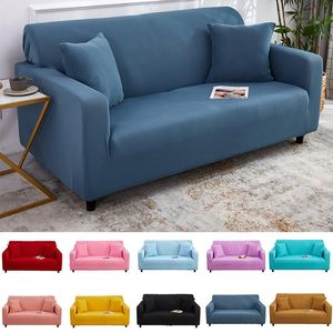 Sandalye, oturma odası için mavi sofo kapağı elastik koltuk kanepesi 1 2 3 başlı köşe l şekil mobilya koruyucusu homechair