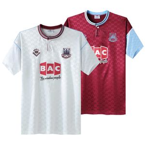 Мужские футболки 198990 E Hammers Retro Tshirt W Ham Brady Mcavennie Gale Ince Настройте имя и номер Z0328