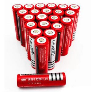 100% Hight Caltrafire Ultrafire BRC 18650 Лития батареи 4200 мАч 3,7 В. Аккумуляторная батарея Красная лидио-ион Bateria подходит для электронного светодиодного фонарика Цифровая камера