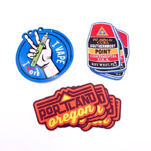 Özelleştirilmiş Tasarım Logosu Baskı için Etiket Sticker Pvc Die Cut Stickers Su geçirmez malzemeden yapılmış Paket Tanıtımında Kullanım