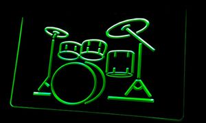 LS0056 светодиодные стриптизки подписывают мои барабанные барабанные инструменты.