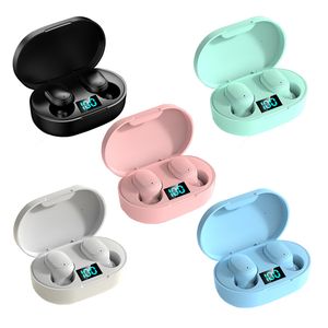 Bluetooth TWS Wireless Kopfhörer Kopfhörer Automatische Paarverbindung IPX4 Wasserdicht 5 Farben E6S Pro Original