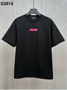 Yeni Erkek T-SHIRT D2 DSQ ICON GG Baskı Tee İtalya Tasarımcı Erkek Gömlek Streetwear Kadın Dsquare Şort T-shirt Kısa Giysiler D2816 Tops