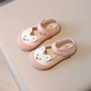 Atletik açık sevimli küçük ayı erkek bebek çocuk moda bahar ve yaz pu rahat ayakkabılar 2023 bahar yeni basit yuvarlak toe çocuk kızları w0329