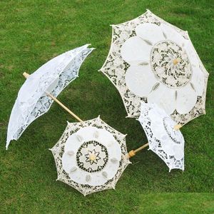 Şemsiye Dantel Şemsiye Şemsiye Vintage Gelin Nedime Leydi PO PROSS TEDARİK TEDARİK TESLİM EV BAHÇE BAHÇE DHBV2