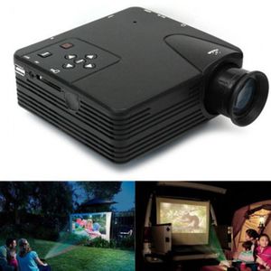 Проекторы H80 Portable Mini 640x480 Pixels HD LED Digital Support 1080p Home Cinema Theatre Media Player US 230331