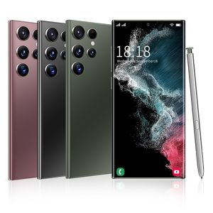 7.3 HD S23 Ultra Moble Phone 16G 1TB 5G LTE Мобильный телефон Android 13 Оригинальный разблокированный смартфон оптом тип