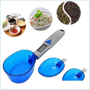Weighing Scales Electronic Kitchen Spoon Household Lcd Display Spoons For Portioning Milk Tea Flour Spices Medicine Drop Delivery Of Dh9Bu