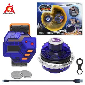 Spinning Top Infinity Nado 3 Electronic Thunder Stallion Skyshatter Fiend Controller Gyro AutoSpin Kids Anime Toy 230331