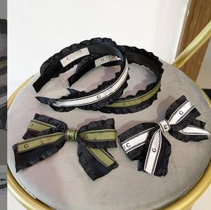 Tasarımcı Harfleri Baskı Çiçekler Bowknot Saç Bağları Halat Kadınlar Scrunchies Saç Bantları Elastik Kauçuk Bantlar At kuyruğu Tutucu Headwrap