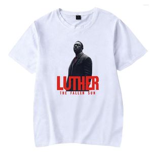 Erkekler tişörtleri film luther düşmüş güneş tişört mürettebat kısa kollu tee kadınlar erkekler tshirt harajuku sokak kıyafetleri 2023 moda kıyafetleri