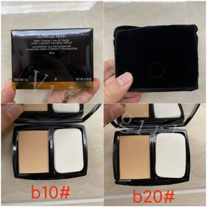 C логотип лицо порошковой косметика для девочки Ultra Le Teint Compact Face Powder с Puff B10 B20 Color Paris Lady Face Powder 13G с быстрой доставкой 2023 Новое прибытие