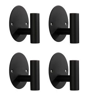 Hooks  Rails 4Pcs Bath Towel Hook Stainless Steel Robe Heavy Duty Door Hanger Suitable For Bathroom Bedroom Kitchen ElHooks