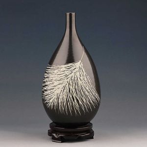 Вазы дома украшение современной китайской керамической вазы