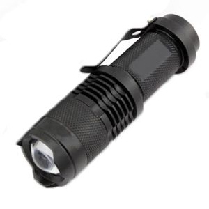 Mini penlight 2000LM Waterproof LED Flashlight Torch 3 Modes zoomable Adjustable Focus Lantern Portable Light use AA /14500 battery