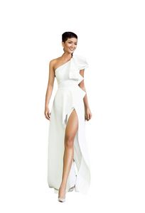 Basit gece elbise sıcak beyaz resmi elbise zarif gece elbisesi vintage elbise parti vestido de festa