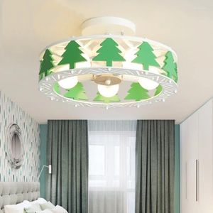 Tavan Işıkları Modern Noel Ağacı Led Lamba Erkek ve Kız Çocuk Odası Yatak Odası Yaratıcı Karikatür Kişilik Truva Aydınlatma