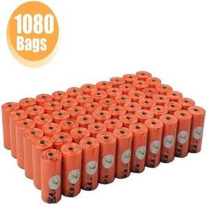Sacos saco de cocô de cachorro 1080 contagens verde laranja preto rosa sacos de cachorro bolsas caca perro saco de cocô de cachorro de estimação produtos petshop para cães