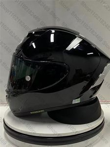 Motosiklet kaskları Shoei X14 Kask X-Fourteen Siyah Tam Yüz Yarışı Casco de Motocicleta