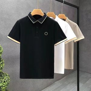 Camisa Polo Masculina Fshion T Shirts Designer Summer Short Polo Man Tops T-shirts Com Bordados Camisetas M-3XL