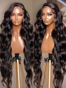 Кружевные парики 40 дюймов 13x4 волна тела передние человеческие волосы 360 для женщин, бразильский, 13х6, фронтальный