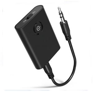 2'si 1 arada Kablosuz Bluetooth 5.0 Verici Alıcı Sesli Video Adaptörü Mini Taşlanabilir İPod TV MP3 Ev Araç Müzik Sistemi