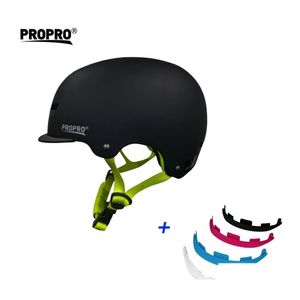 Motosiklet Kaskları Propro SKM001 Motor Kask Rider Casco Kayak/Snowboard/Kaykay/ADT Çocuklar için Kaplama De Esqui Sports Drop D Dhifp