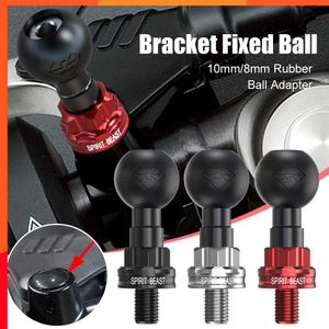 Новый 1-дюймовый шариковый адаптер базовый алюминиевый сплав M8/M10 Ball Head Adapter для MTB Ram Mount Handlebar Honda Kawasaki Suzuki Bmw Yamaha