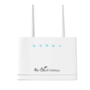 Yönlendiriciler R311Pro Kablosuz 4G/5G WiFi 300Mbps Kablosuz Yönlendirici SIM KARTI AB Fişi 230506