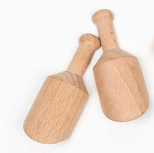 1000pcs Mini Wooden Scoop Teaspoon Small Salt-Shovel Bath Salt Spoon Milk Powder Scoops Wood Condiment Spoons Coffee Tea Sugar Spoon Kitchen Tool