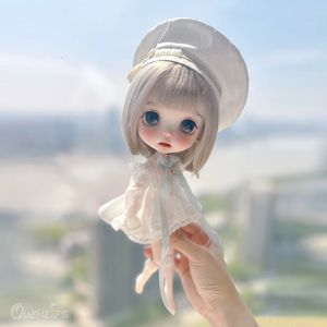 Puppen 1/6 Plus BJD Puppe Piupiu Kopf Kollokation HuHu Körper Smart Big Eye Bylthe Styling Harz Geschenk Spielzeugpuppen 230508