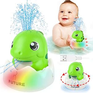 Bath Toys Zhenduo Whale automatic spray baby shower toy Bathtub shower toy suitable for young boys and girls 230506