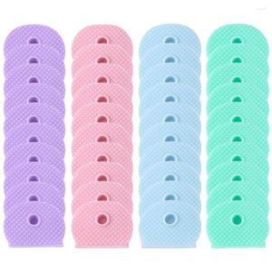 Anahtarlık Anahtar Etiketleri Kapak Kılıflar Tanımlayıcı Renkli Kapaklar Etiket Kapak Silikon Tanımlayıcılar Kimlik Renkli Kodlama Koruyucu Organizer