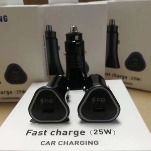 25W PD Araç Şarj Cihazı S20 S22 Z FROT FILP3 USB C Süper Hızlı Şarj Kablo Tip C Port Araç Şarj Cihazı Adaptörü İPhone Galaxy Note10 20