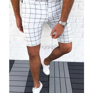 Erkek Şort 2022 Yeni Moda Erkek Kısa Pantolon Akıllı Moda Erkekler Giyim Ekose İnce Orta Bel Plajı Günlük Şort Pantolon Erkekler giyin