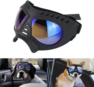 Güneş gözlükleri serin köpek güneş gözlüğü UV koruma rüzgar geçirmez gözlükler evcil hayvan göz giymek orta büyük köpek yüzme gözlükleri aksesuarlar